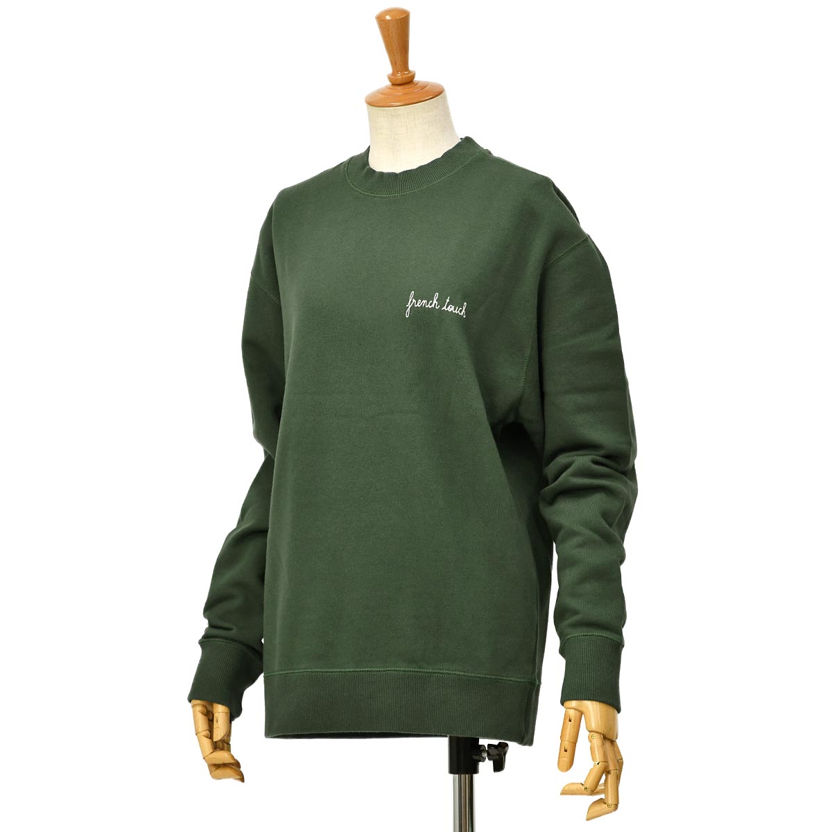 Maison Labiche【メゾン ラビッシュ】スウェット FRENCH TOUCH IMPERIAL GREEN コットン グリーン